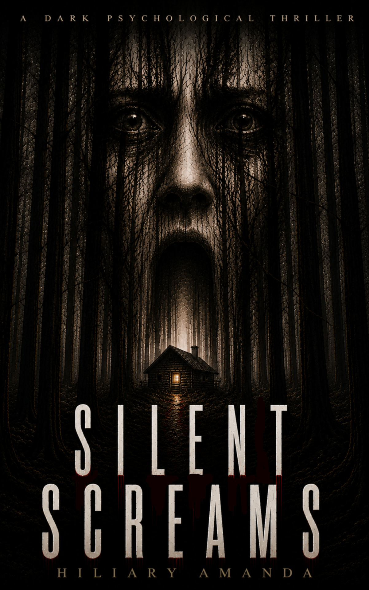 Cover of the upcoming novel Silent Screams